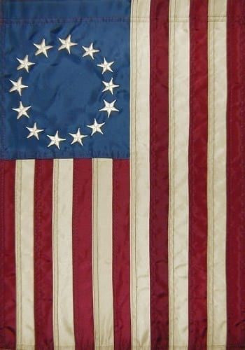 Applique Betsy Ross 4th Of July Flag