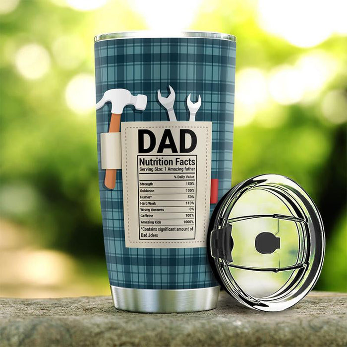 Best Dad Ever Stainless Steel Tumbler Gift For Dad Gift For Father Father's Day Gift Ideas